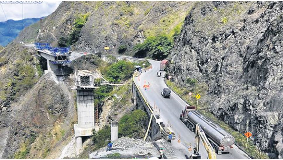 Incierto futuro de la vía Mulaló-Loboguererro; Cámara de Infraestructura presenta propuestas